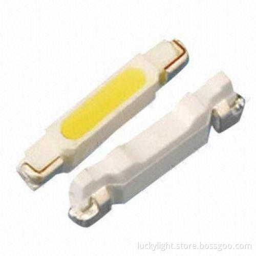 SMD 020 LED Components with 1,200mcd, 3.8 x 1.2 x 0.6mm, Apply to LCD Backlight
